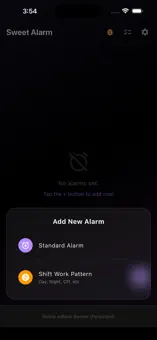 SweetAlarm Screenshot 1